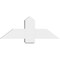 Ekena Millwork Eugene Architectural Grade PVC Gable Bracket, 36"W x 13 1/2"H x 4"D x 6"F, 9/12 Pitch GBP036X14X0406EUG00 - alternate 4